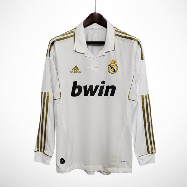 Camisa Real Madrid Titular 11/12 - Versão Retro Manga Longa