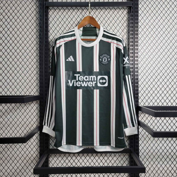 Camisa Manchester United III Manga Longa 23/24 - Versão Torcedor